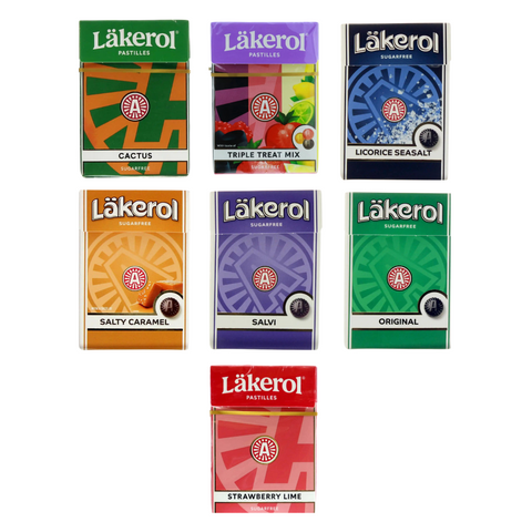 7x Läkerol Big Probierpack 75g