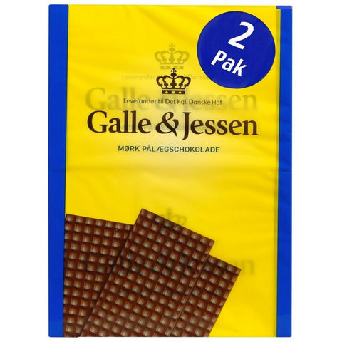 Paalaegschokolade BLAU Zartbitterschokolade 2x108g