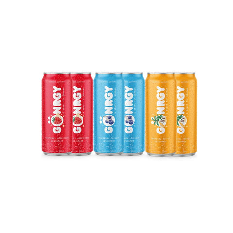 Gönergy Taste Adventure - 6er Mix aus exotischen Energie-Drinks