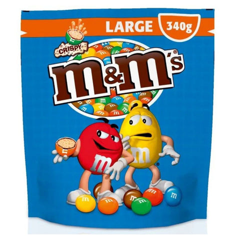 M&M´s Crispy Pouch 340g