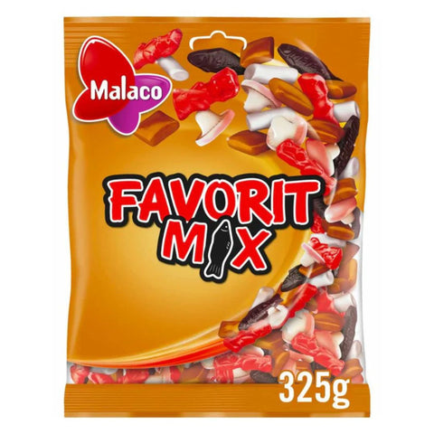 Malaco Godt & Blandet Fav. Mix 325g