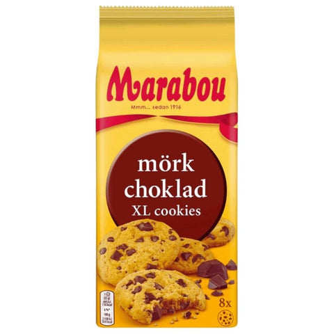 Marabou Cookies Mørk Choko 184g