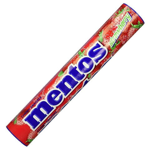 Mentos Strawb.Jumbo Roll 8x37g