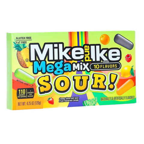 Mike & Ike Mega Mix Sour 120g