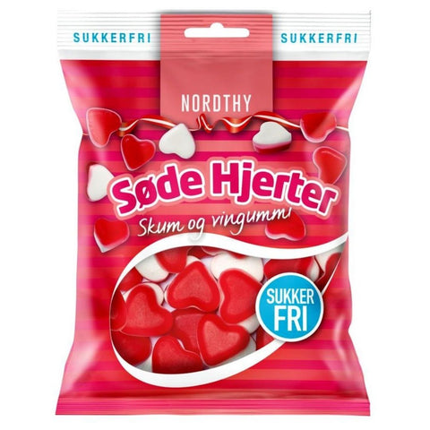 Nordthy Süsse Herzen Zuckerfrei 65g