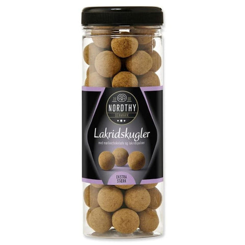 Nordthy Lakritzkugeln extra stark 300g