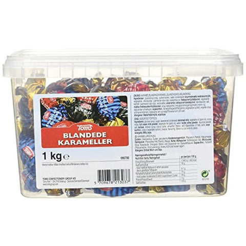 Toms Blandede Karameller 1kg