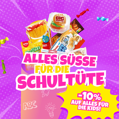 Alles süße für die Schultüte
