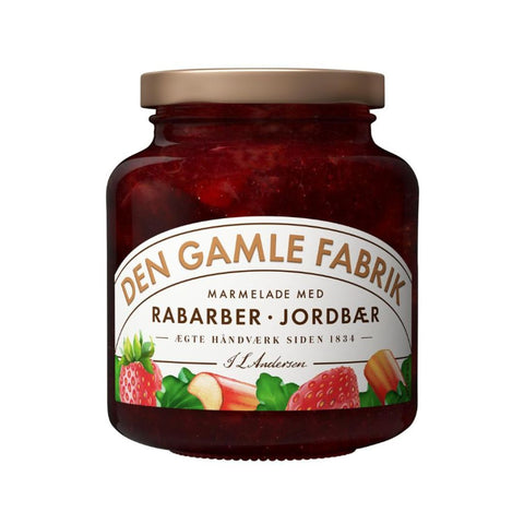 Den Gamle Fabrik Rhabarber Erdbeere 380g