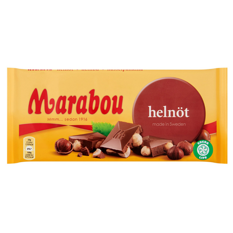 Marabou Helnöt / Ganze Nüsse 200g