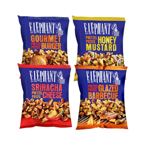 Elephant Pretzel Pieces Probier-Set