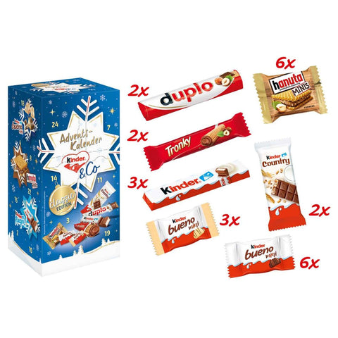 kinder & Co. Adventskalender 295g