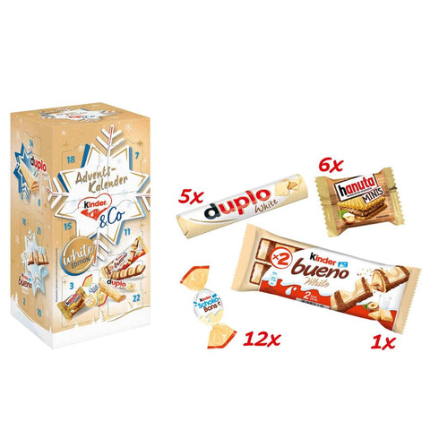 Kinder & Co white Adventskalender 263g