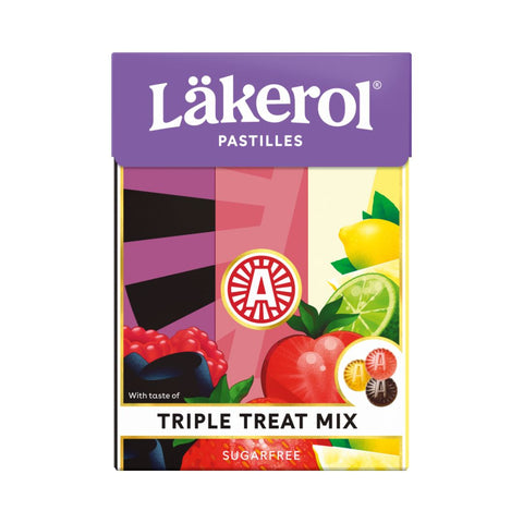 Läkerol Big Triple Treat Mix 75g