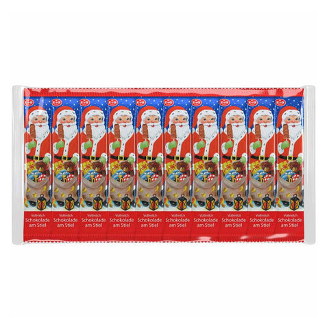 Schoko Lollie Weihnachtsmann 10x 15g