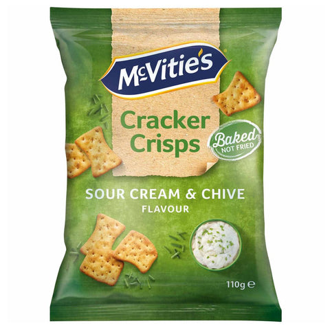 McVitie's Cracker Crisps Sour Cream & Chive 110g