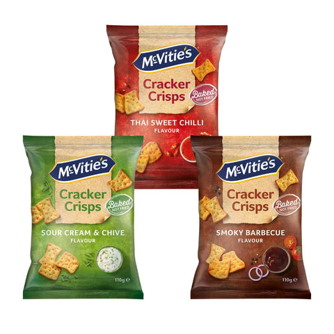 McVitie's Cracker Mix 3x 110g