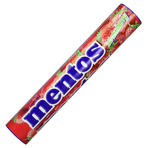 Mentos Strawb.Jumbo Roll 8x37g