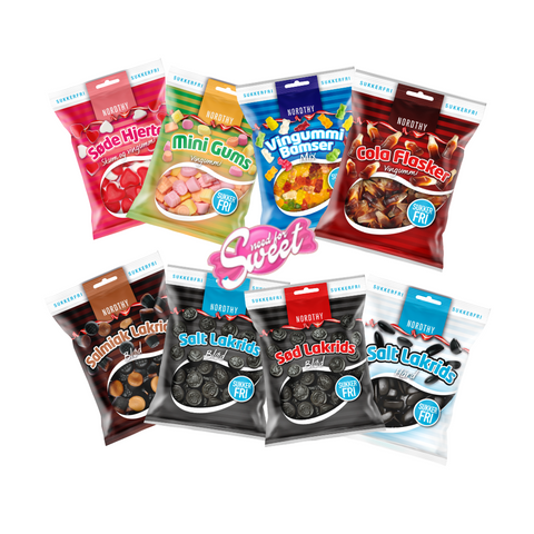 Nordthy Zuckerfreies Naschpaket 570g