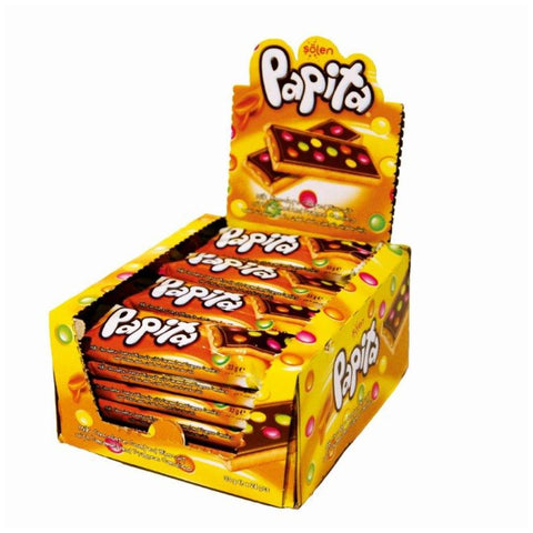 Papita Riegel mit Karamelcream 24x 33g
