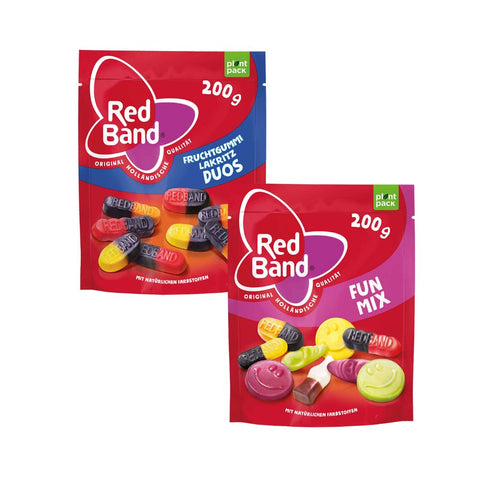 10er Red Band Fun Mix 5x & Lakritz Duo 5x je 200g