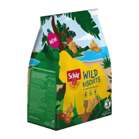 Schär Glutenfrei Wild Biscuits 115g