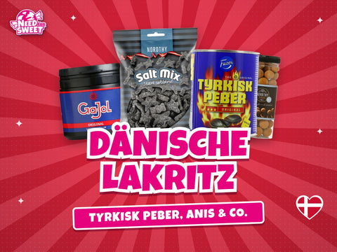 Dänische Lakritz: Ga-Jol, Nordthy Salt Mix, Tyrkisk Peber und Lakritzkugeln