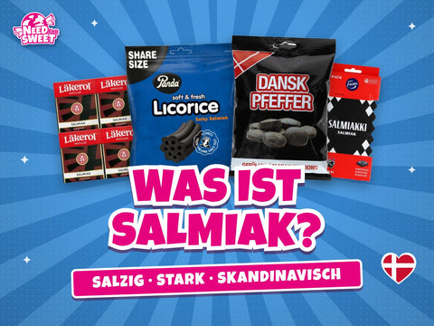 Was ist Salmiak? Salmiak-Lakritz, Salmiakki und Salmiak-Bonbons