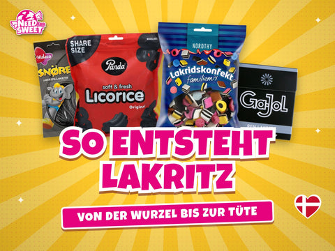 So entsteht Lakritz – Lakritz aus Dänemark und Skandinavien bei Need for Sweet