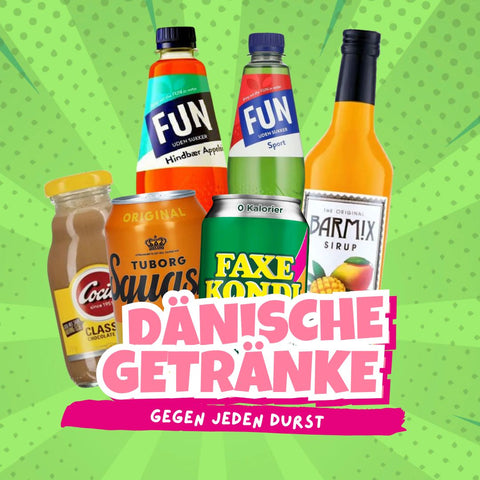 Leckere Dänische Getränke Softdrinks und Cidre