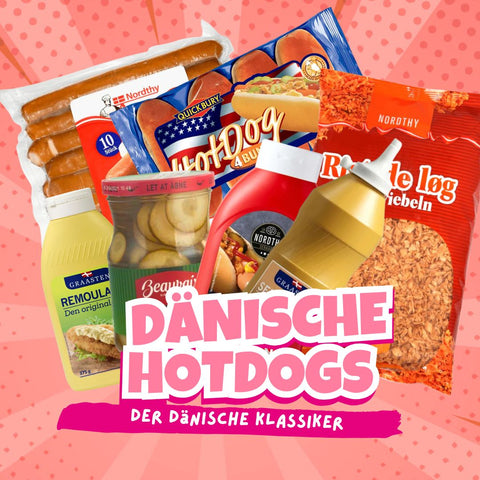 Dänsiche Hot-Dogs Zutaten
