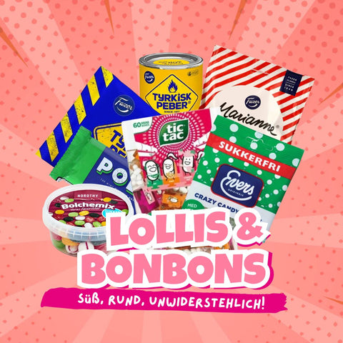 Lollies und Bonbons aus Dänemark