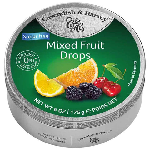 Cavendish & Harvey Mixed Fruit Drops ZF 175g
