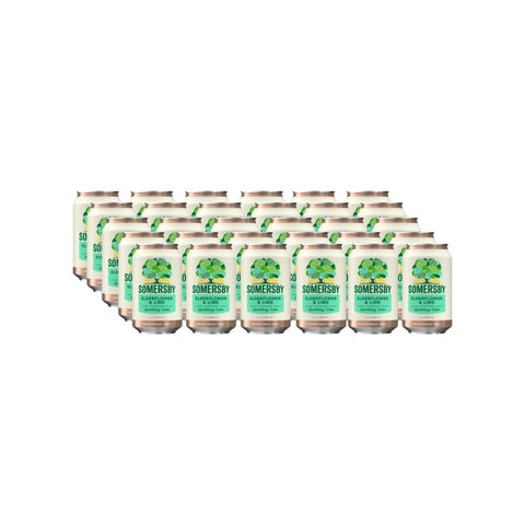 24x Somersby Elderflower & Lime (Holunderblüte) Cider 0,33l