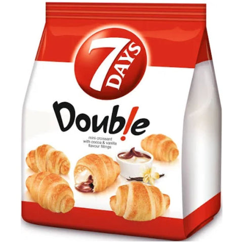 7Days Mini Double Croissants Kakao & Vanille 185g