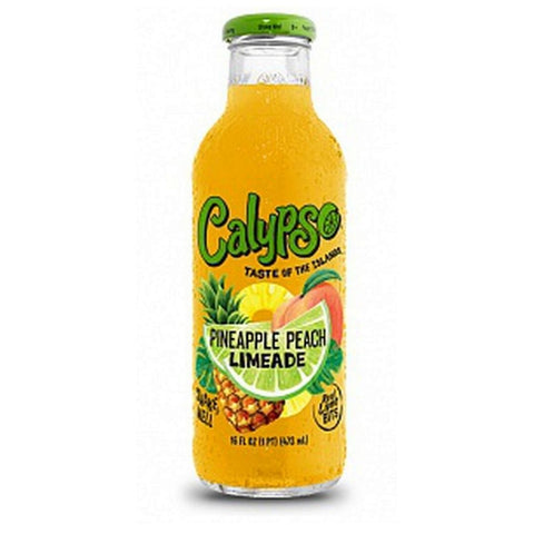 Calypso Pineapple Peach Lemonade 473ml