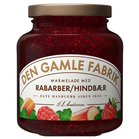 Den Gamle Fabrik Rhabarber - Himbeere 380g