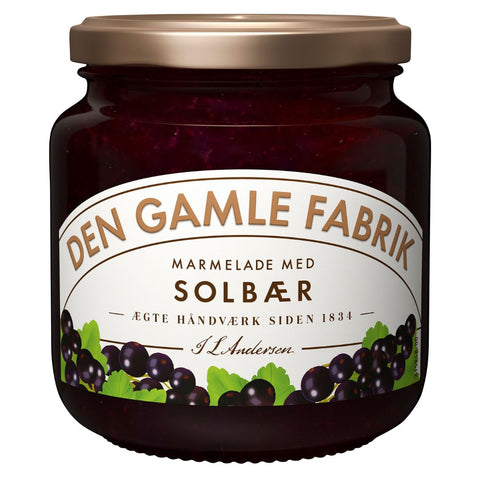 Den Gamle Fabrik schwarze Johannisbeere 600g