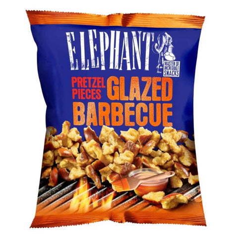Elephant Glazed BBQ Pretzel Pieces 125g