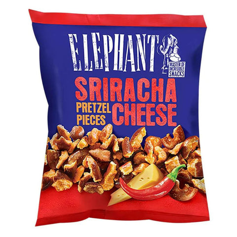 Elephant Sriracha Cheese Pretzel Pieces 125g
