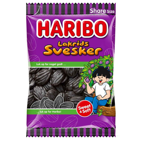 Haribo Lakrids Svesker 375g