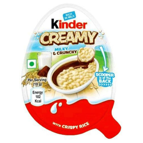 Kinder Creamy Milk & Crunchy 19g