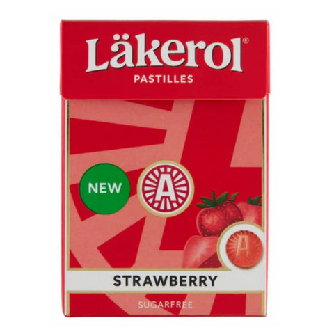 Läkerol Big Strawberry 75g