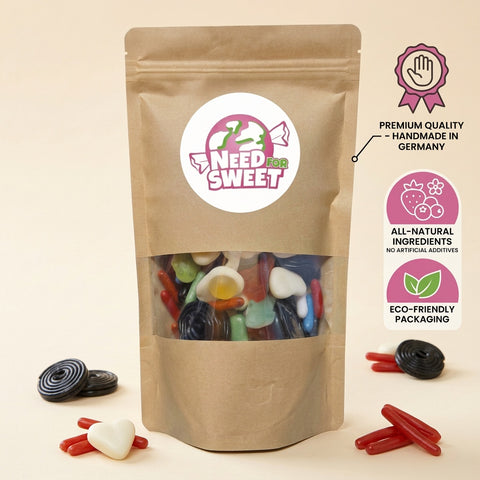 NFS Scandinavischer Lakritz & Weingummi Mix 500g