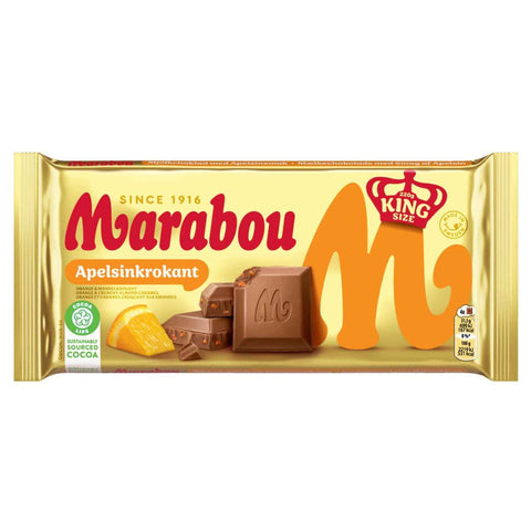 Marabou Apelsinkrokant 220g