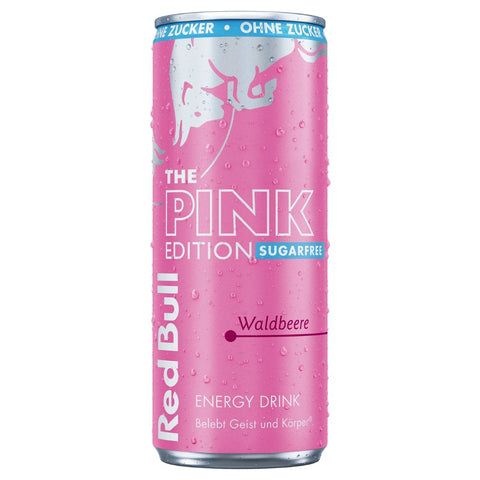 Red Bull The Pink Edition Waldbeere Sugarfree 250ml
