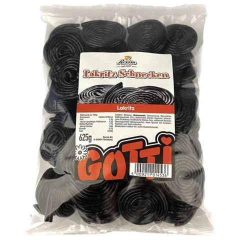 Rexim "Gotti" Lakritzschnecken 625g