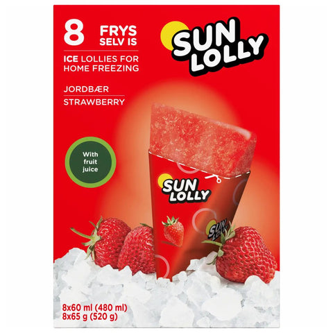 Sun Lolly Erdbeere 8stk.