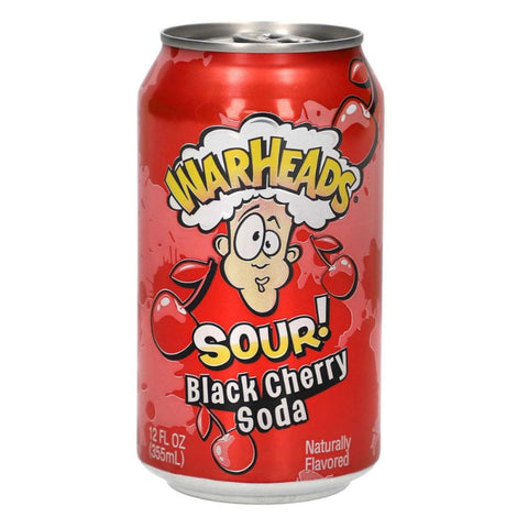 Warheads Sour Black Cherry Soda 330ml