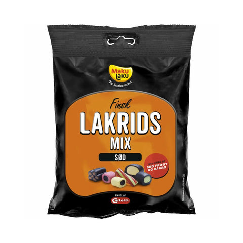 Carletti Finsk Lakrids Mix Sød 170g